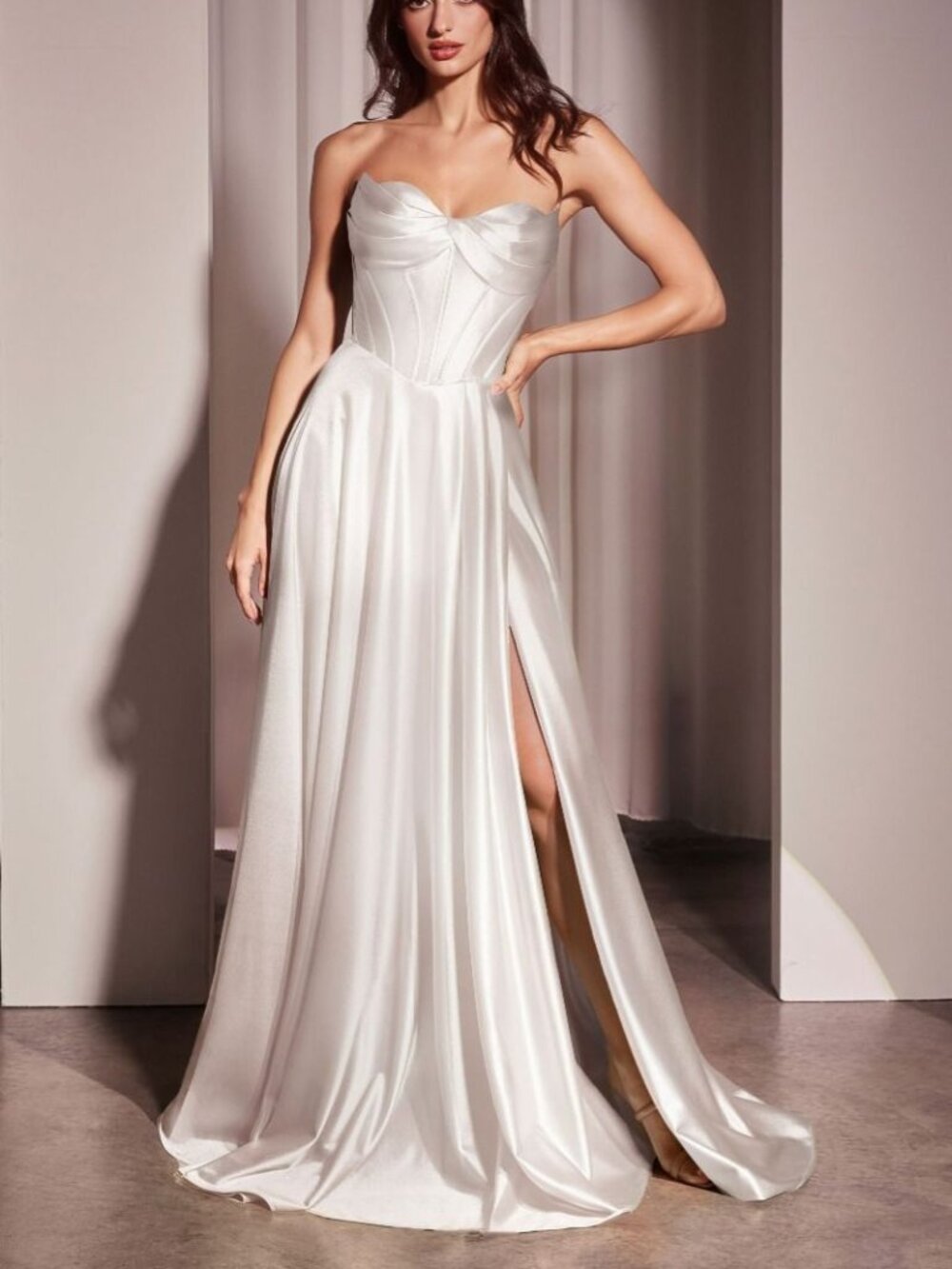 OFF WHITE WEDDING DRESS,NEW LONG BRIDAL GOWN. DESTINATION,RECEPTION CEREMONY,